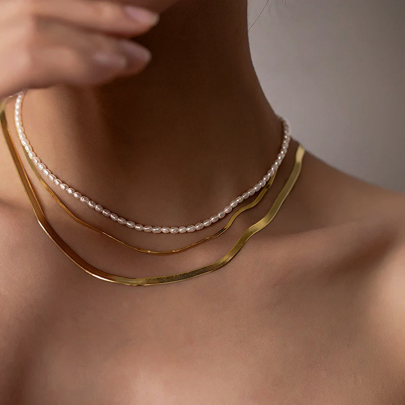 Freshwater Pearl Choker Necklace