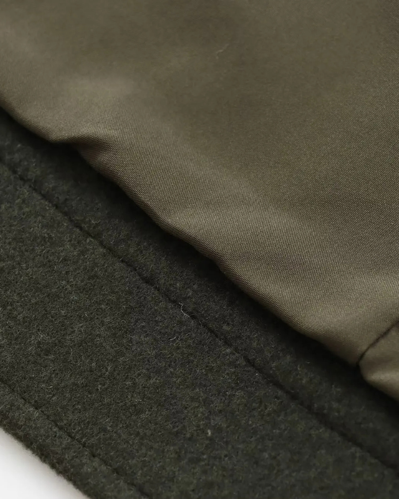 Short Zip-Up Jacket with Pockets
