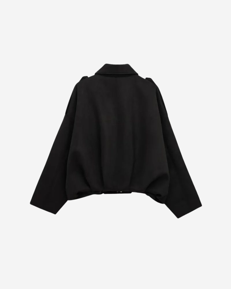 Women’s Suede-Style Bomber Jacket