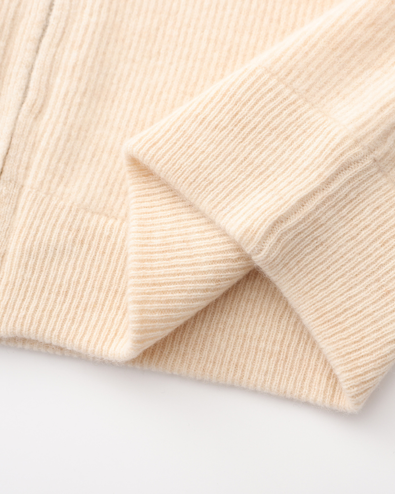 Men’s Cashmere Zip-Up Sweater