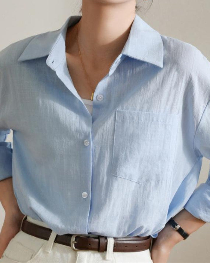 Classic Shirt with Pocket