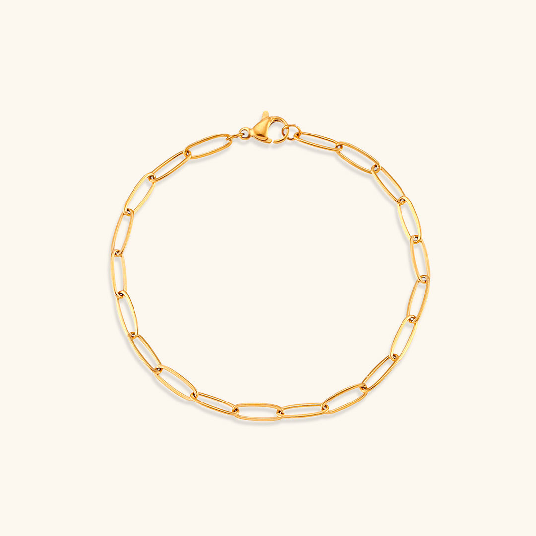 Lena Golden Chain Bracelet